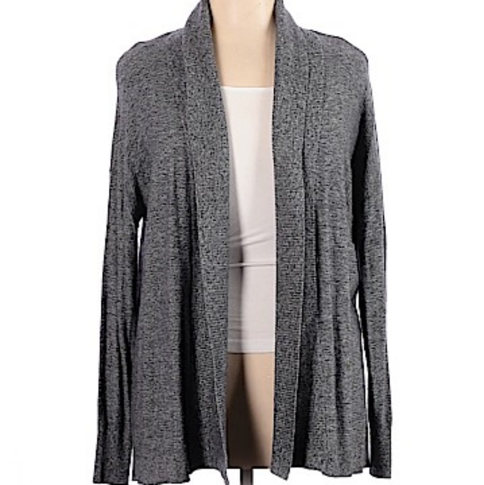 - Pure Energy Gray Sweater Cardigan